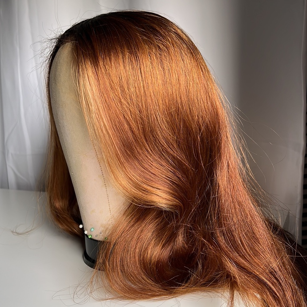 GOLDEN BROWN GODDESS WIG